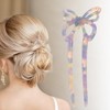 Unique Bargains Women's Butterfly Hair Stick Fork Pins 1 Pc - 2 of 4