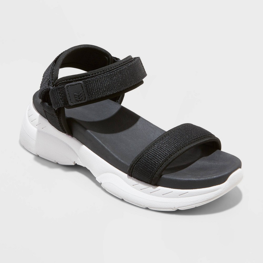 Women's Michelle Hiking Sandals - All in Motion™ Black , Sizes 6,7,8,9, and 11.