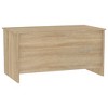 vidaXL Coffee Table Sonoma Oak Engineered wood Medium Coffee Table - 3 of 4