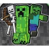 Minecraft Shimmer Pixel Characters 16" Backpack - 4 of 4