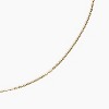 sanctuaire Dainty Chain Necklace 14K Solid Gold - 3 of 3
