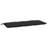 vidaXL Garden Bench Cushion Black 47.2"x19.7"x2.8" Oxford Fabric - 2 of 4