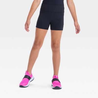 Girls' Tumble Shorts - All In Motion™ Black L