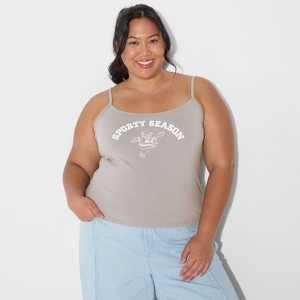 Women's Game Day Scoopneck Graphic Cami - Wild Fable™ - 1 of 3