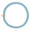 Morse Code Game Day Stacker Bracelets: Light Blue & White | ETHICGOODS - image 3 of 4