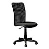 Okak Armless Mesh Office Chair, Desk Chair with Adjustable Height and Universal Wheels, Comfy Chair for Office, Home, Black - 2 of 4