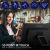 ViewSonic TD2423D 24 Inch 1080p 10-Point Multi IR Touch Screen Monitor with Eye Care HDMI, VGA, USB Hub and DisplayPort - 2 of 4