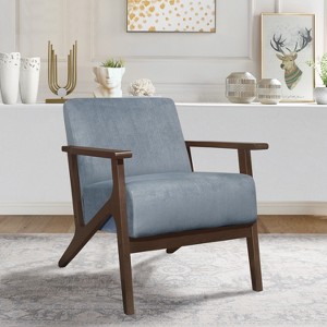 CAVINAS Modern Accent Chair Living Room Chair Comfy Chair Lounge Chair Armchair with Backrest for Reading Room - 1 of 4