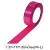 Unique Bargains Ribbons for Crafts Satin Multipurpose for Gift Wedding & Hair Accessories Polyester 866.14"x0.98" 1Pcs - 3 of 4