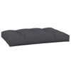 vidaXL Pallet Cushion Anthracite 100% polyester 47.2 x 31.5 in - 4 of 4
