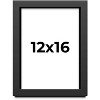 PosterPalooza | Flat Black Picture Frame - UV Acrylic, Foam Board Backing, Hanging Hardware - 2 of 4