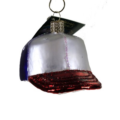 Old World Christmas 2.0 Inch Baseball Cap Tree Ornament , Fashion Essential (1PC)