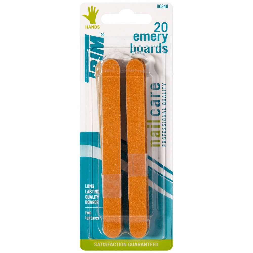 Trim Emery Boards Nail File - 20ct