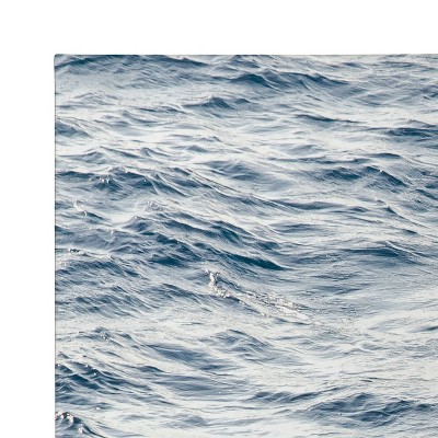 Set of 3 Coastal Ocean Waves Canvas Wall Art