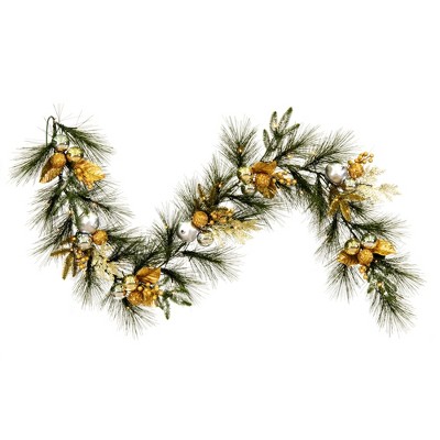 Vickerman Gold and Silver Artificial Garlands