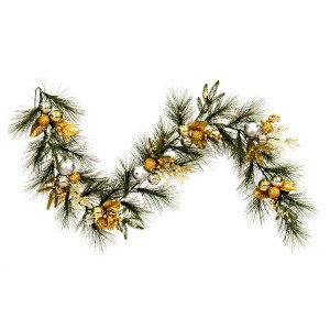 Vickerman Gold and Silver Artificial Garlands - 1 of 4