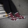 NCAA Montana Grizzlies Big Dot Fuzzy Sleep Soft Socks - 3 of 3