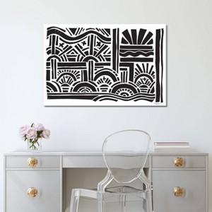 iCanvas Geometric Sunburst by Statement Goods Canvas Print Wall Art - 1 of 3