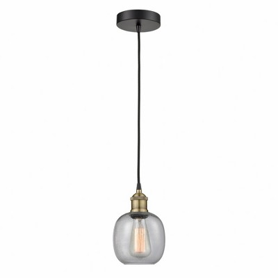Belfast - 1 Light Cord Hung Mini Pendant In Industrial Style-9.75 Inches Tall and 6 Inches Wide