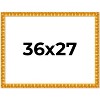 PosterPalooza | 36x27 Bamboo Picture Frame, UV Acrylic, 4 Finishes - Brown, Black, Gold, and Natural - 2 of 4