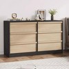 6/7/8 Drawer Dresser for Bedroom, Double Dresser Organizer, Modern Chest of Drawers for Living Room, Nursery and Hallway - 3 of 4