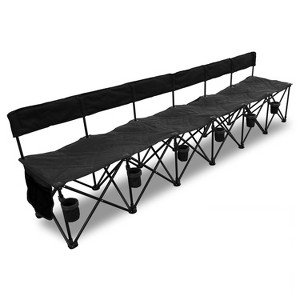 GoTEAM! Multi Seat Portable Folding Team Bench - 1 of 4