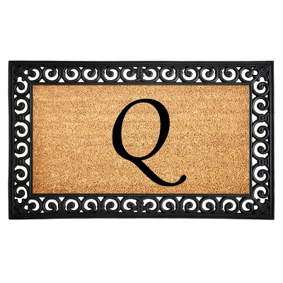 Calloway Mills 104132436A Gabriel Monogram Doormat 24 In. x 36 In.