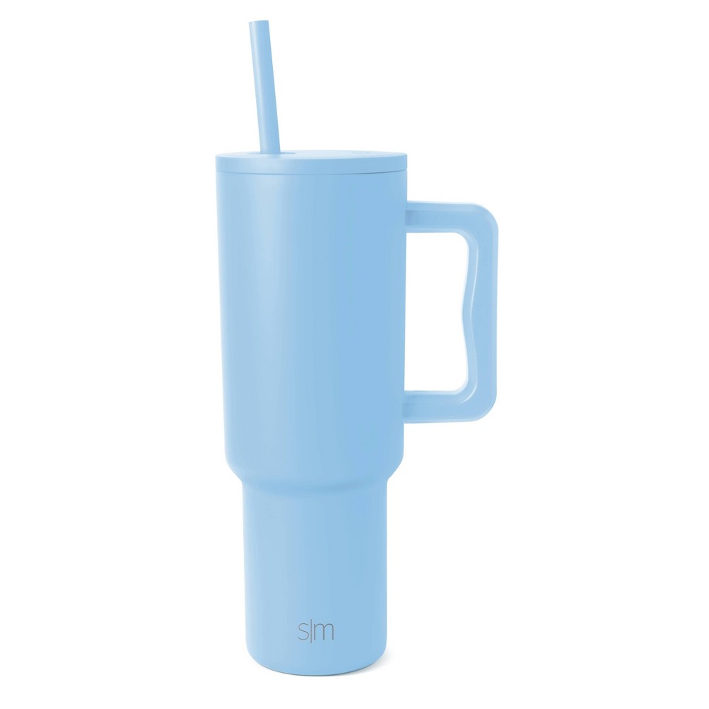 Simple Modern Trek 40oz Stainless Steel Lidded Tumbler Light Blue