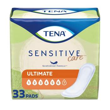 TENA Intimates Ultra Thin Light Regular Adult Incontinence Bladder Control  Pad - 9 Inch
