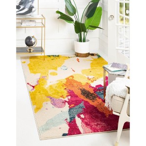 Unique Loom    Estrella Catalan Area Rug - 1 of 4