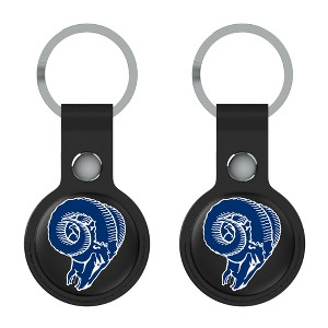 Keyscaper NFL NFC Historic Teams Insignia Black Airtag Holder 2-Pack - 1 of 4