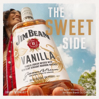 Jim Beam Vanilla Bourbon Whiskey - 1.75L Bottle