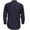 Falcon Bay Men's Cotton Works Button Down Sport Shirt | Navy 4X Big - 3 of 3