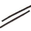 Allegra K Women's Round Rope Waterproof Braided Waxed Shoelaces 2 Pairs - 4 of 4