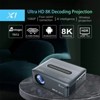 Topteng 8K Portable Projector with Wireless Connectivity: Adjustable Focus, HDMI Connection, 30000 Hour Bulb - 3 of 4