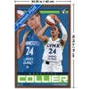 Trends International WNBA Minnesota Lynx - Napheesa Collier 25 Framed Wall Poster Prints - 3 of 4