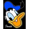 Men's Mickey & Friends Donald Duck Big Face Long Sleeve Shirt - 2 of 4
