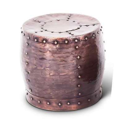 copper side table target