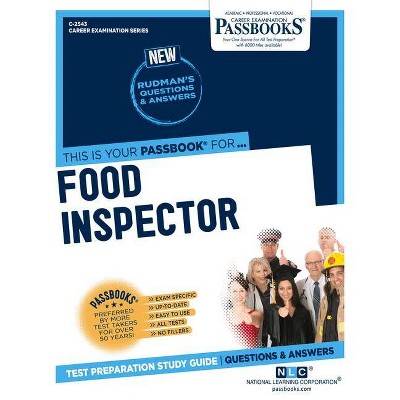 Food Inspector - (Career Examination) by  National Learning Corporation (Paperback)