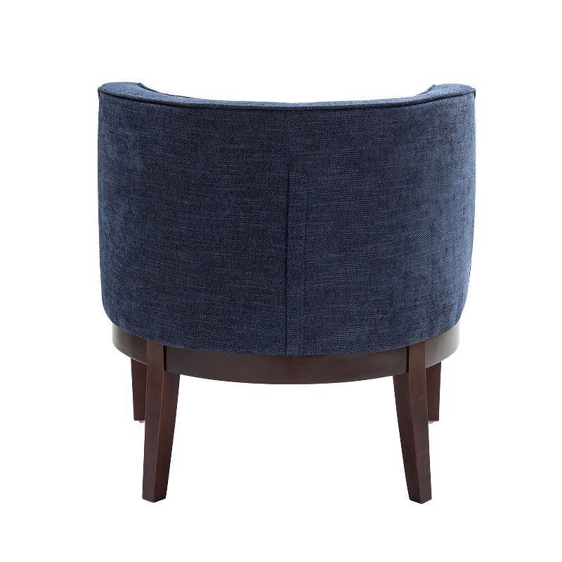 Renaud Upholstered Barrel Chair with solid wood legs | ARTFUL LIVING DESIGN, 5 of 12