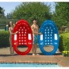 Poolmaster Deluxe French Lounge-Dual Pack Swimming Pool Floats - Blue/Red/White - 2 of 4
