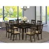 Boho Dining Set 8 Chairs - Kitchen Dinette Table Set - Modern Farmhouse Style - 2 of 4