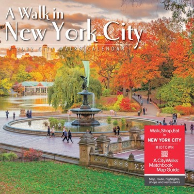 2022 Wall Calendar A Walk in New York City - Willow Creek Press