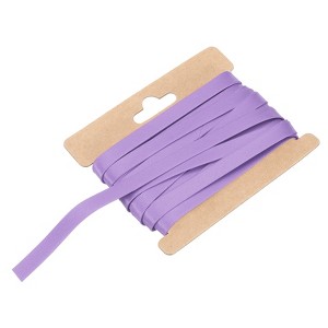 Unique Bargains Satin Fabric Quilting Hemming Binding DIY Craft Double-Fold Bias Tape - 1 of 4