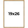 PosterPalooza | Classic Modern Gold Picture Frame - UV Acrylic, Foam Board Backing, Hanging Hardware - 2 of 4