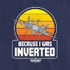 Women's - Top Gun - Because I Was Inverted Short Sleeve Graphic T-Shirt - 2 of 4