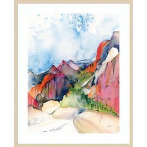 Amanti Art Desert Days by Kristy Rice Wood Framed Wall Art Print - 1 of 4