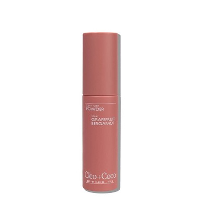 cleo+coco. Body and Hair Antiperspirants and Deodorant - Powder Grapefruit Bergamot - 0.88oz