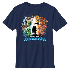 Boy's Minecraft Legends Heroes and Villains T-Shirt - 1 of 4