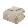 Gracie Mills Lyon 3-PC Striped Cotton Comforter Set - 3 of 4